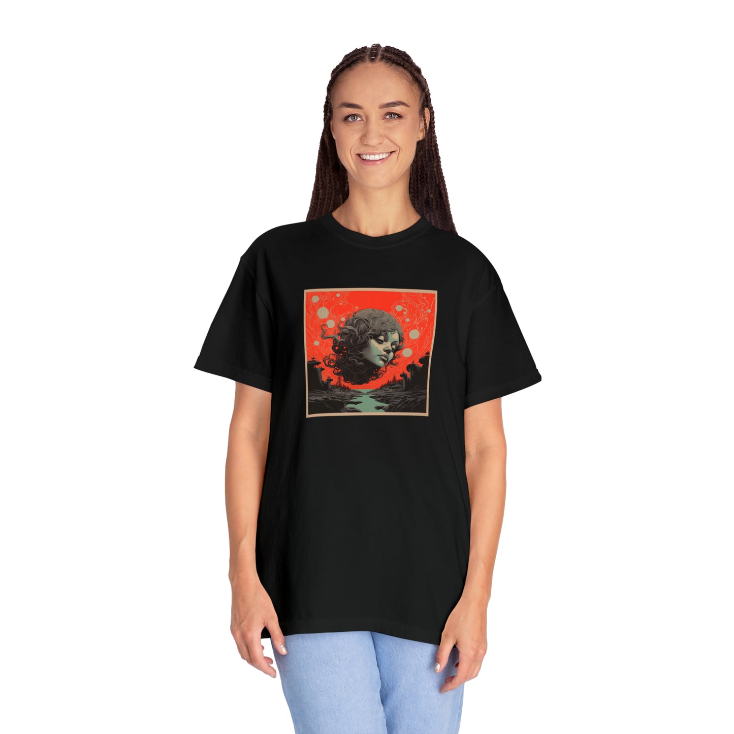 Dreamscape Reverie - Unisex Garment-Dyed T-shirt