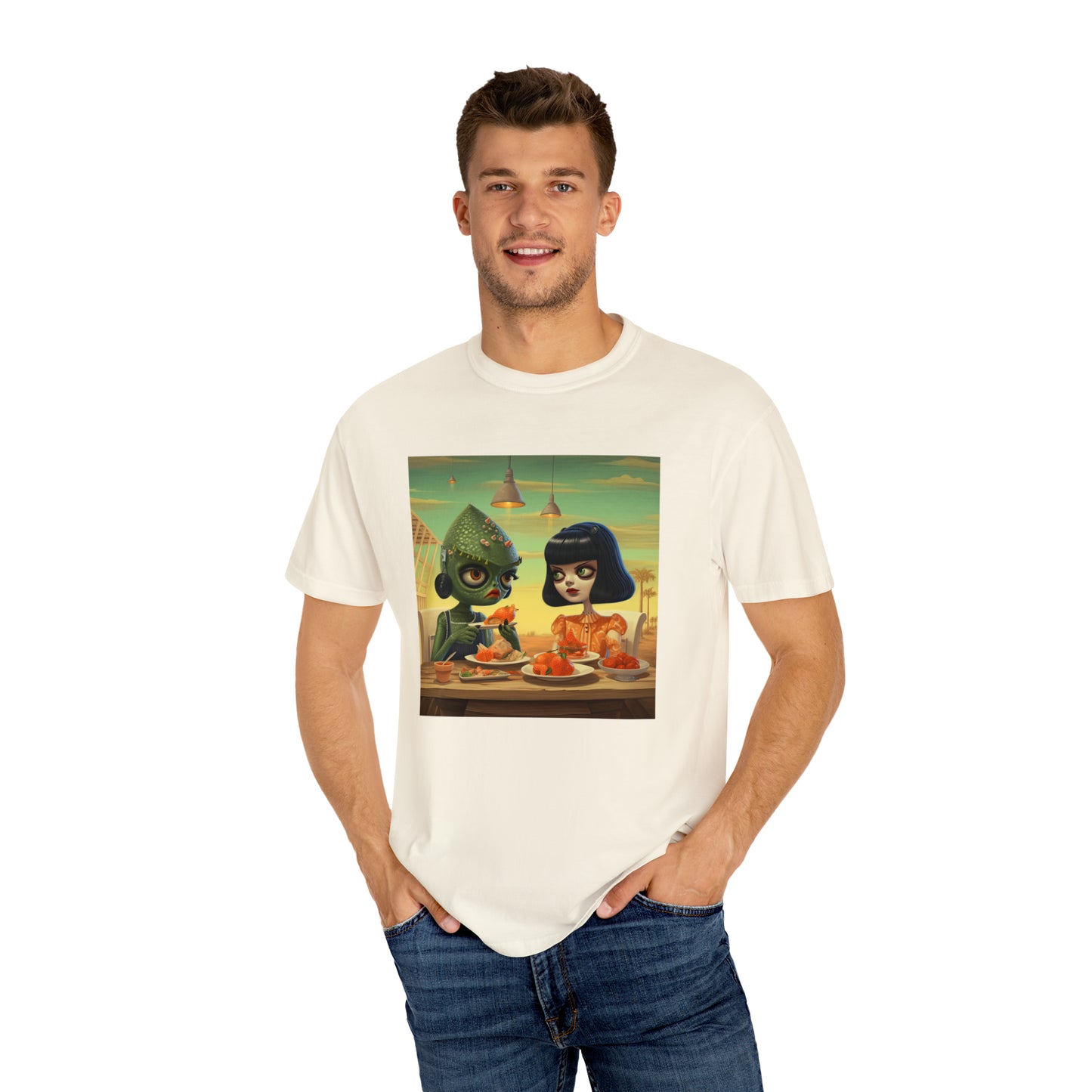 Arkansas Food Fiesta - Unisex Garment-Dyed T-shirt