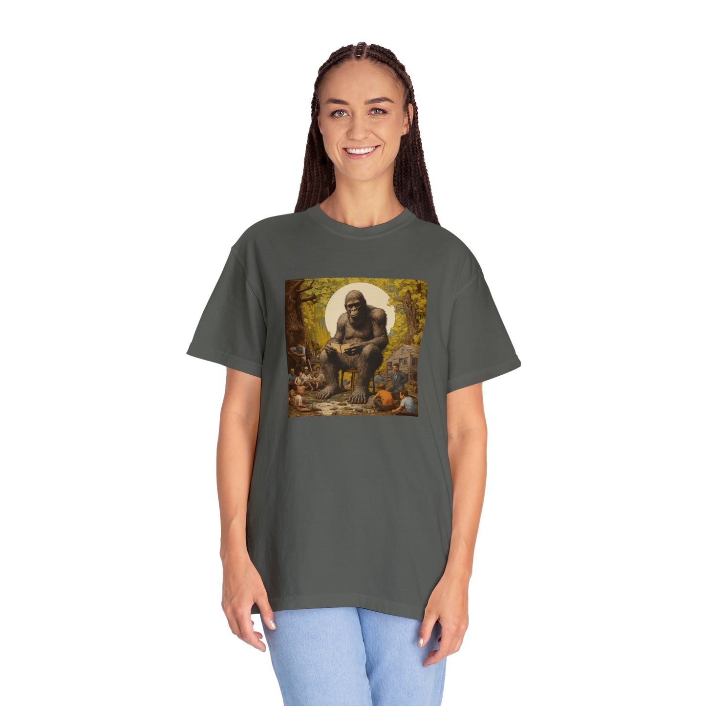 Bigfoot's Storytime Extravaganza - Unisex Garment-Dyed T-shirt