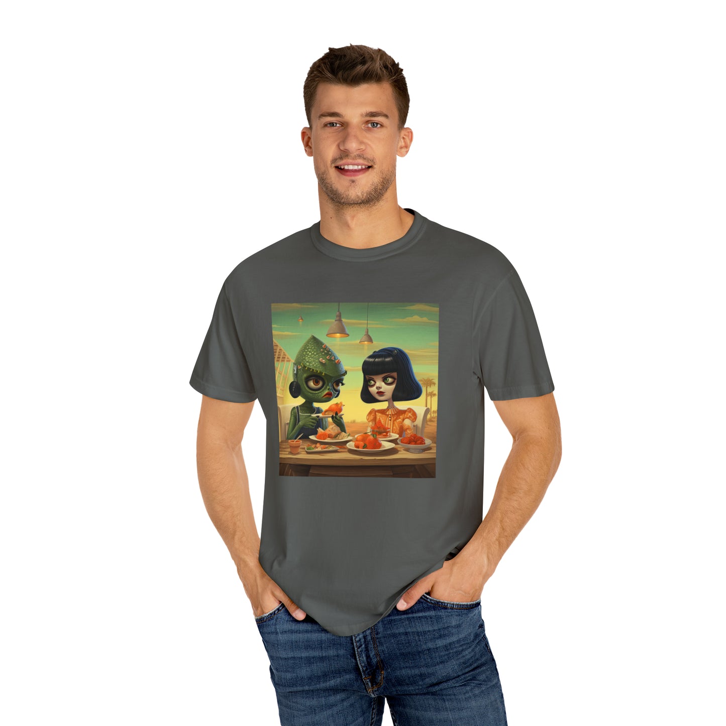 Arkansas Food Fiesta - Unisex Garment-Dyed T-shirt