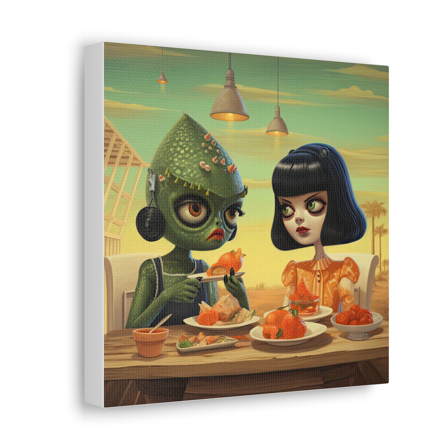 Arkansas Food Fiesta - Canvas Gallery Wraps