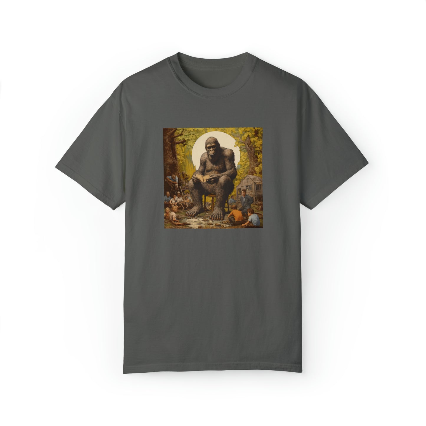 Bigfoot's Storytime Extravaganza - Unisex Garment-Dyed T-shirt