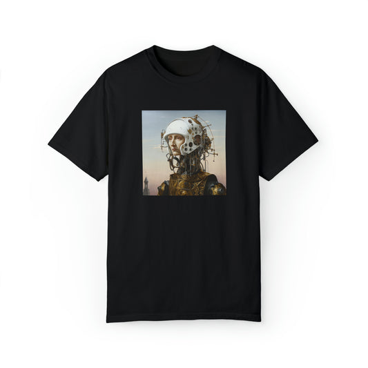 Techno Renaissance - Unisex Garment-Dyed T-shirt