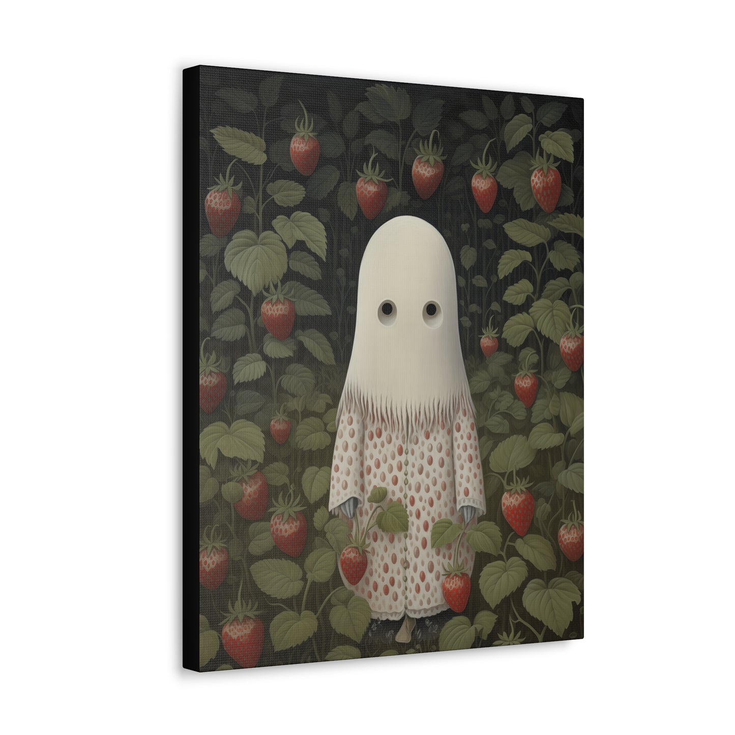 Ghost in the Strawberry Plants - Canvas Gallery Wraps