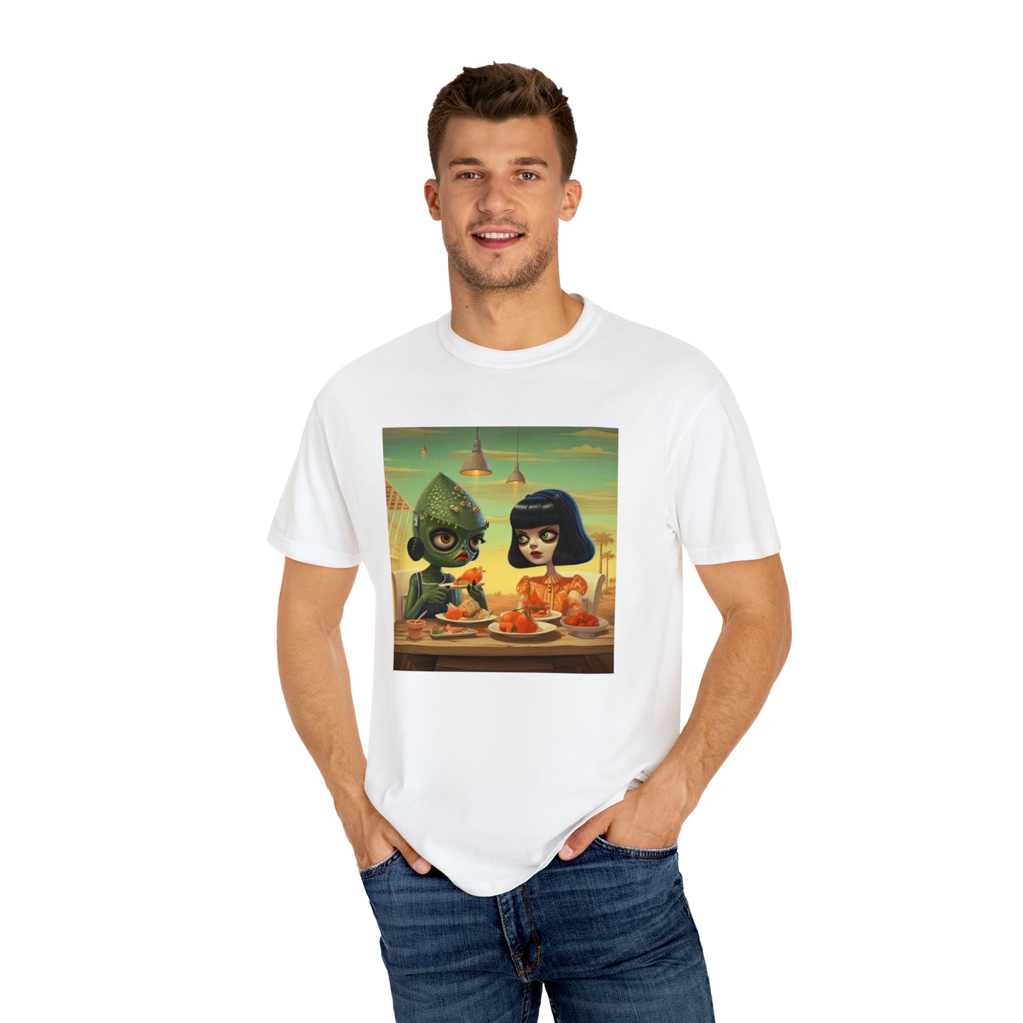 Arkansas Food Fiesta - Unisex Garment-Dyed T-shirt