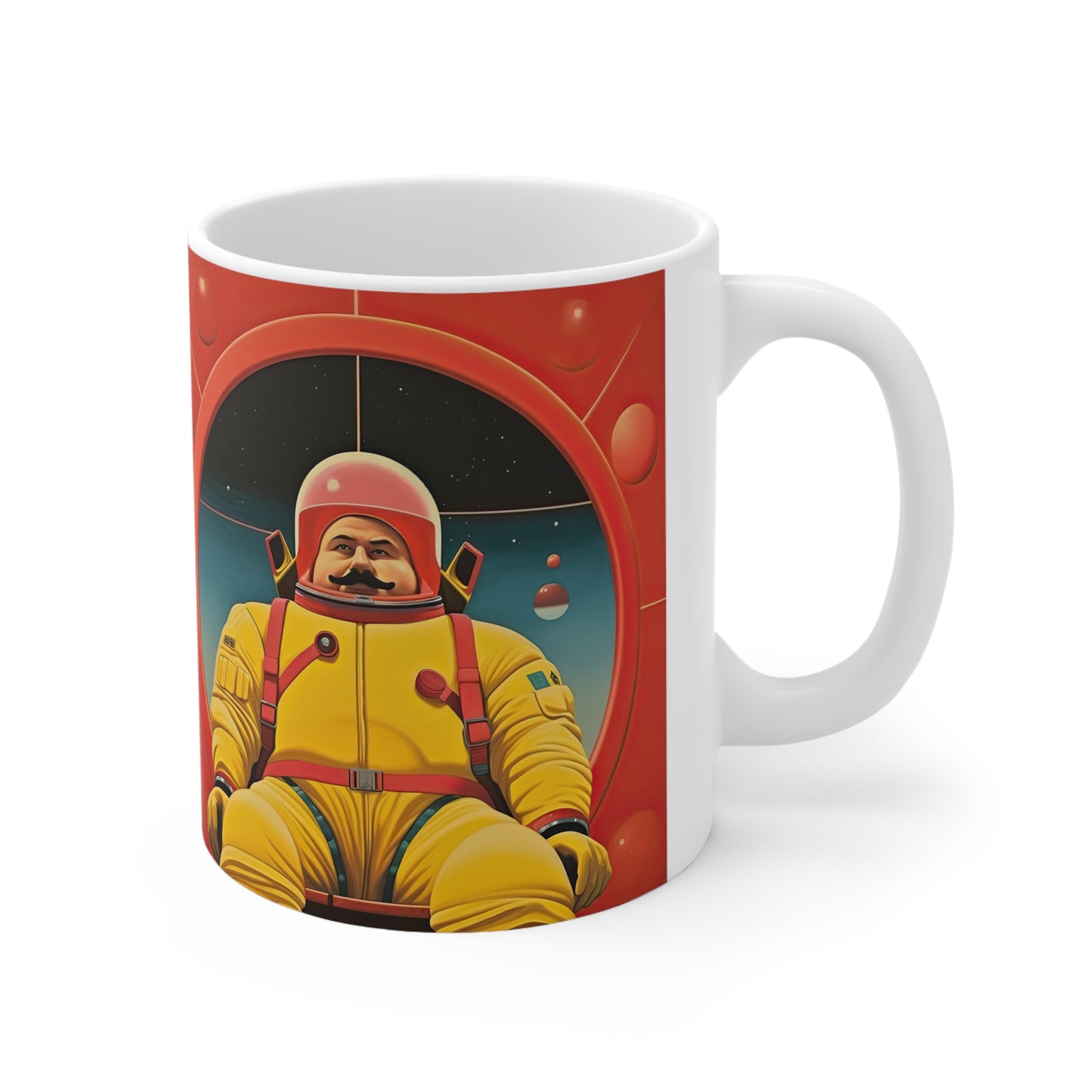 Cosmic Contemplation - Ceramic Mug 11oz