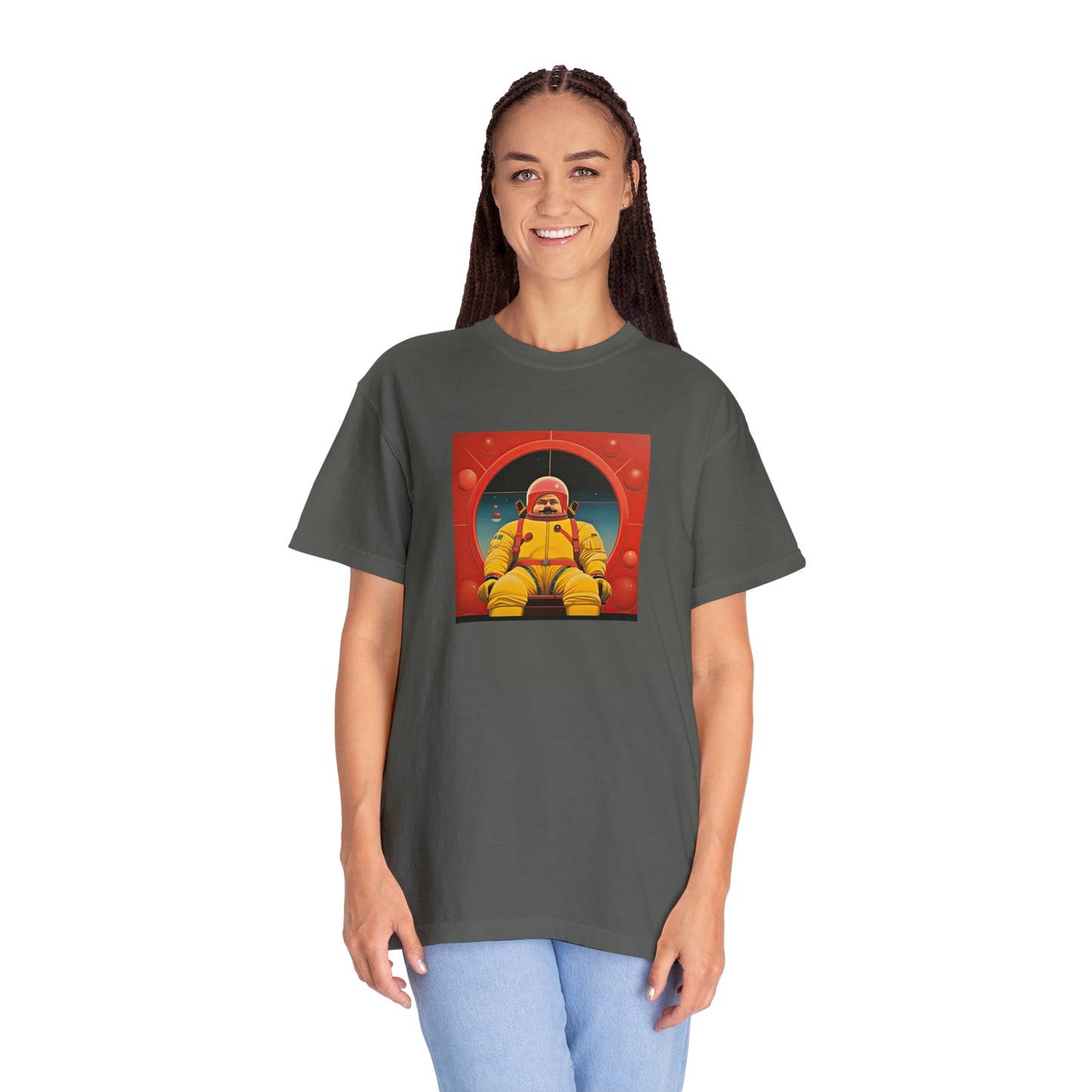 Cosmic Contemplation - Unisex Garment-Dyed T-shirt