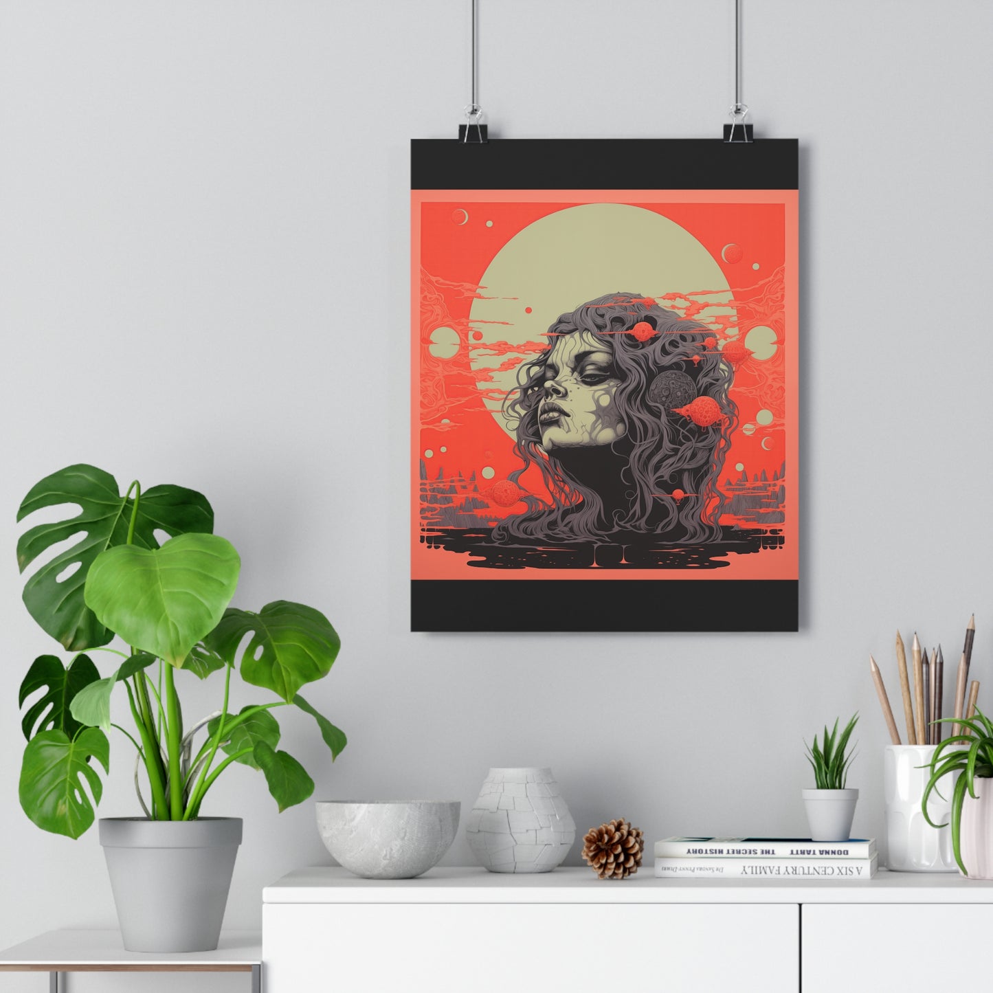 Lunar Enchantment. - Giclée Art Print