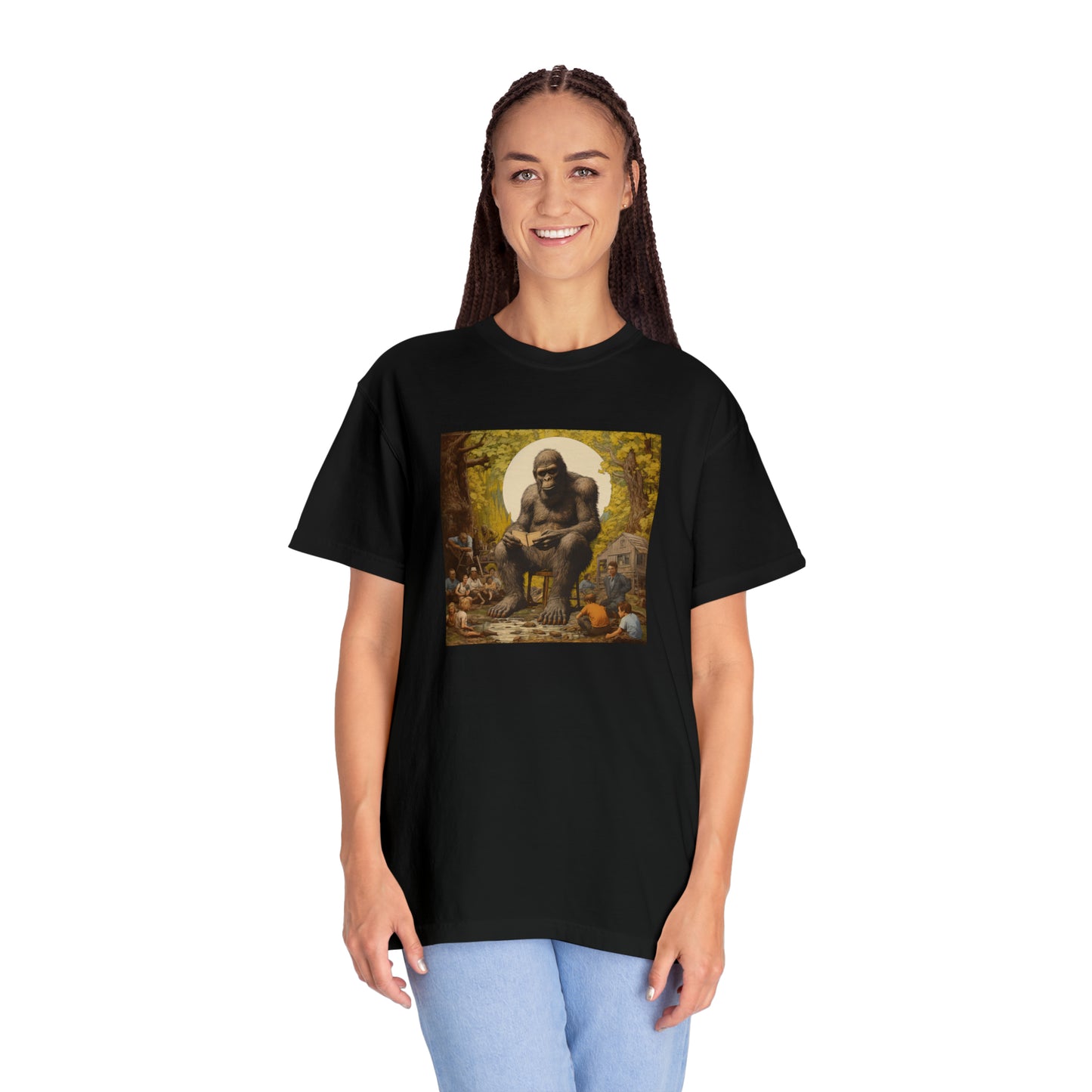Bigfoot's Storytime Extravaganza - Unisex Garment-Dyed T-shirt