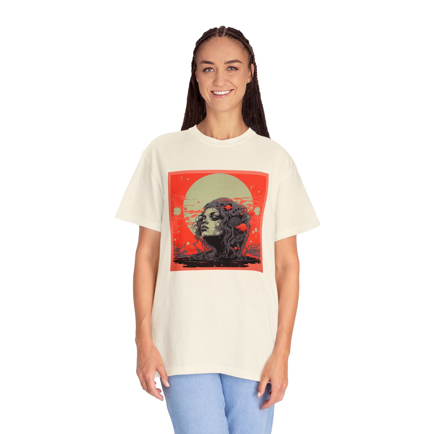 Lunar Enchantment - Unisex Garment-Dyed T-shirt