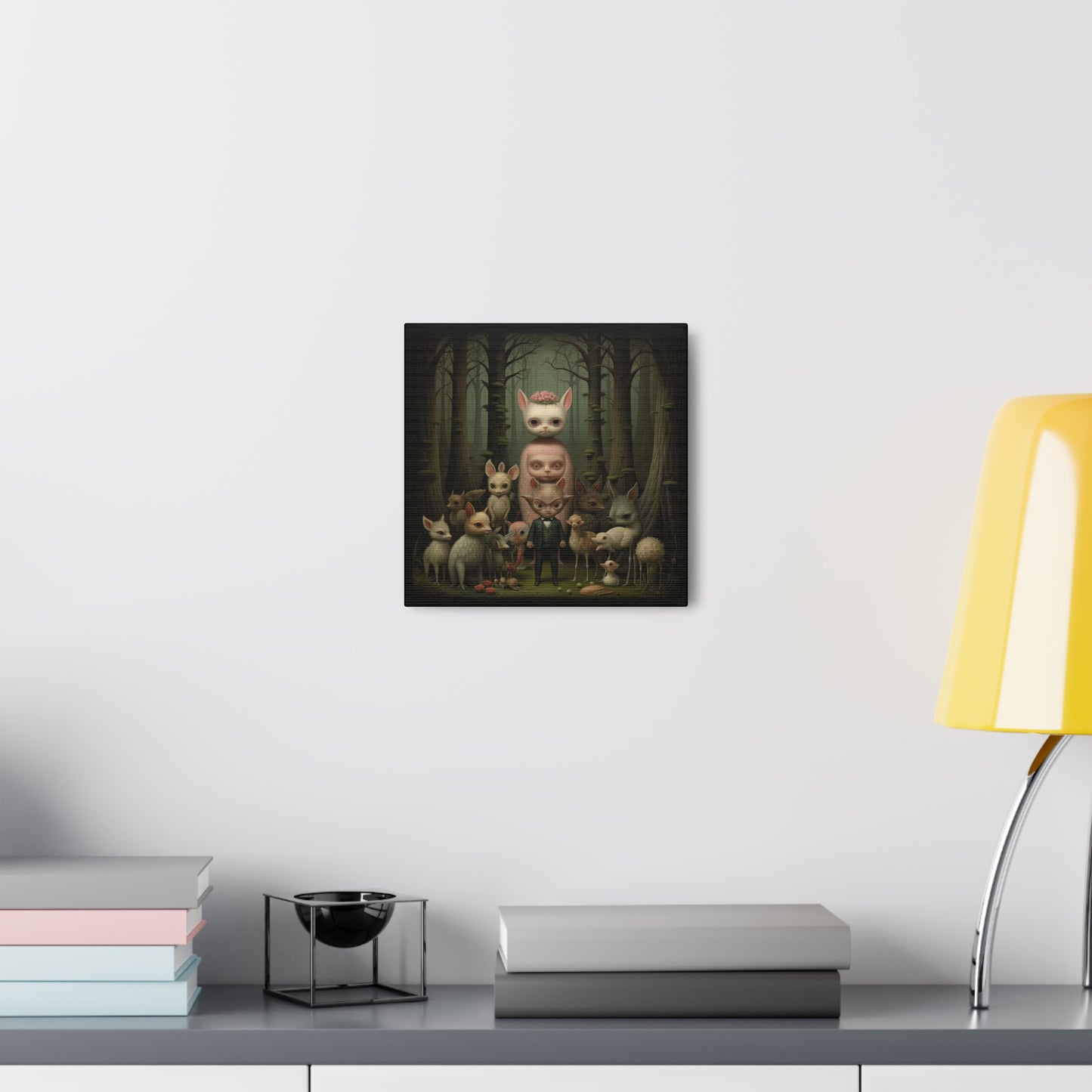 Enchanted Woodland Gathering - Canvas Gallery Wraps