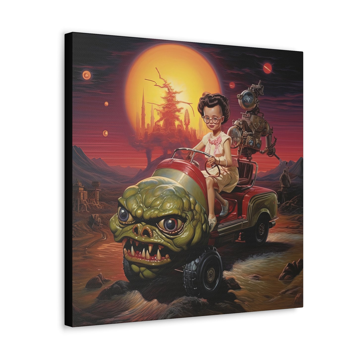 Goblin Buggy Joyride - Canvas Gallery Wraps
