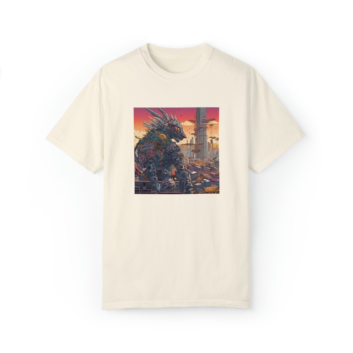 Mecha Godzilla - Unisex Garment-Dyed T-shirt
