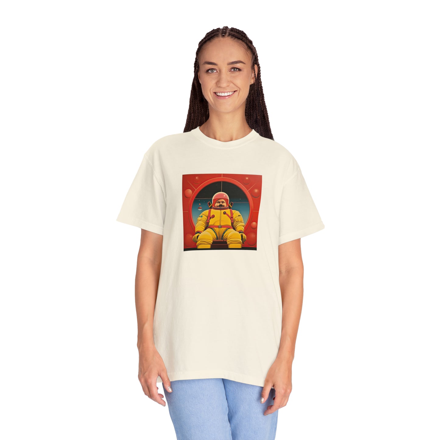 Cosmic Contemplation - Unisex Garment-Dyed T-shirt