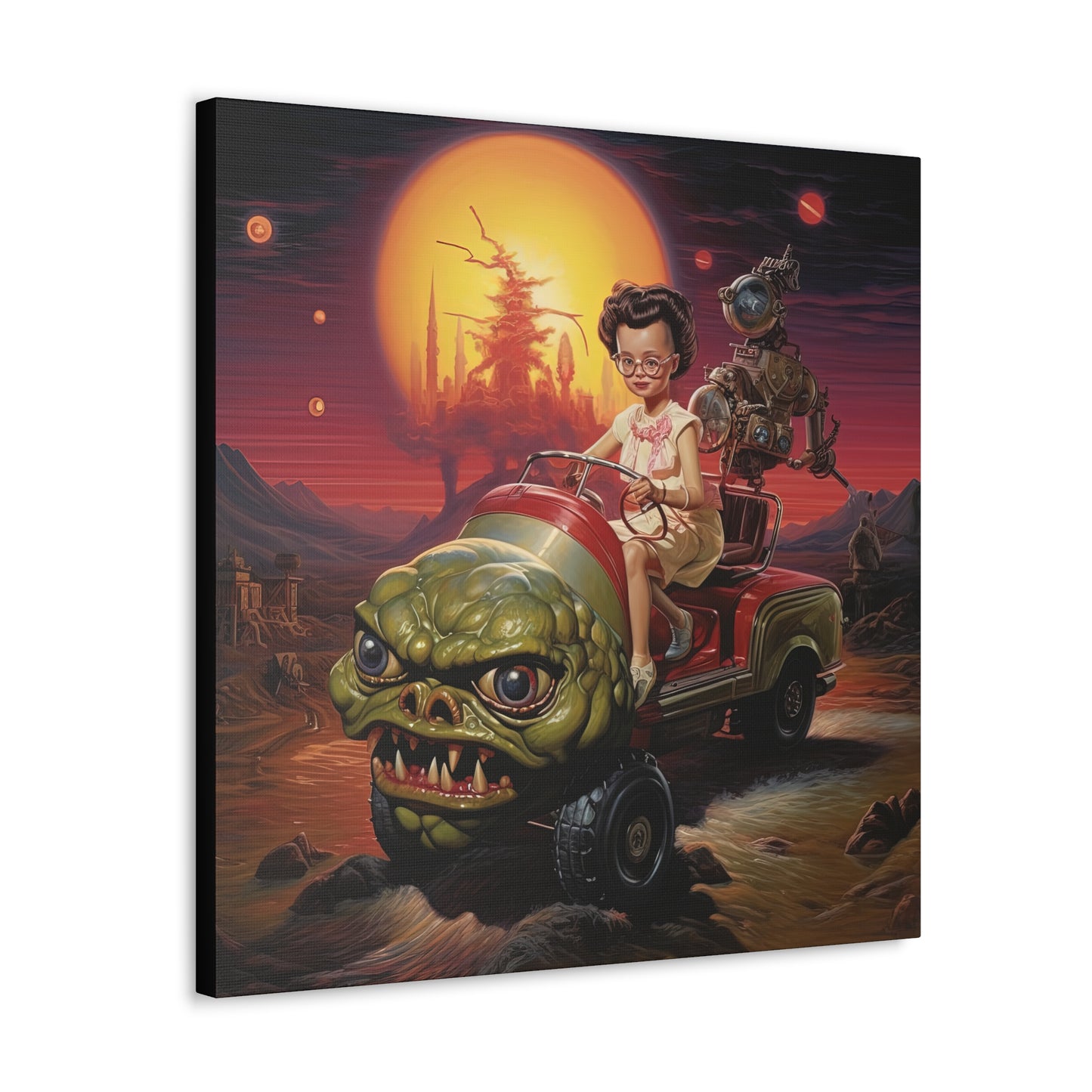 Goblin Buggy Joyride - Canvas Gallery Wraps