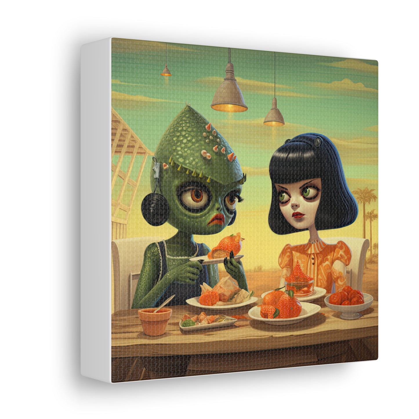Arkansas Food Fiesta - Canvas Gallery Wraps