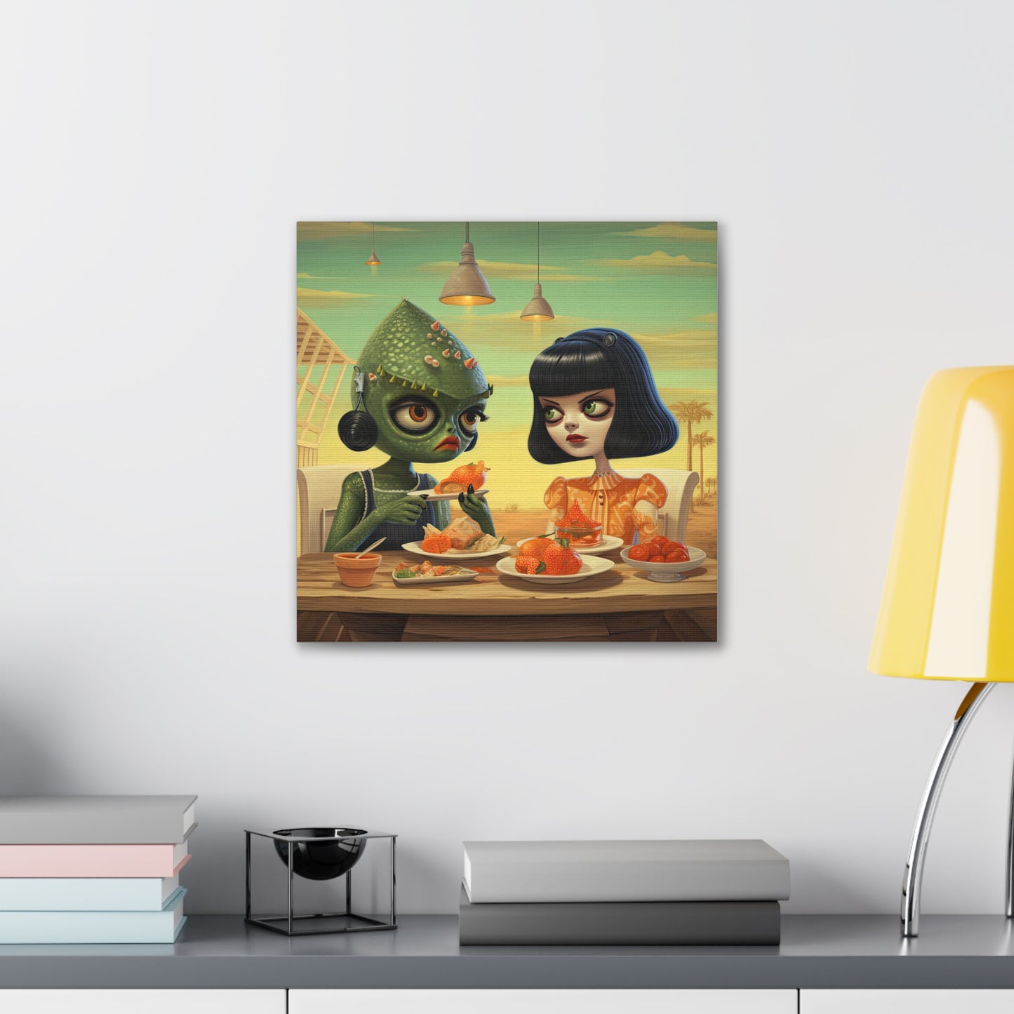 Arkansas Food Fiesta - Canvas Gallery Wraps