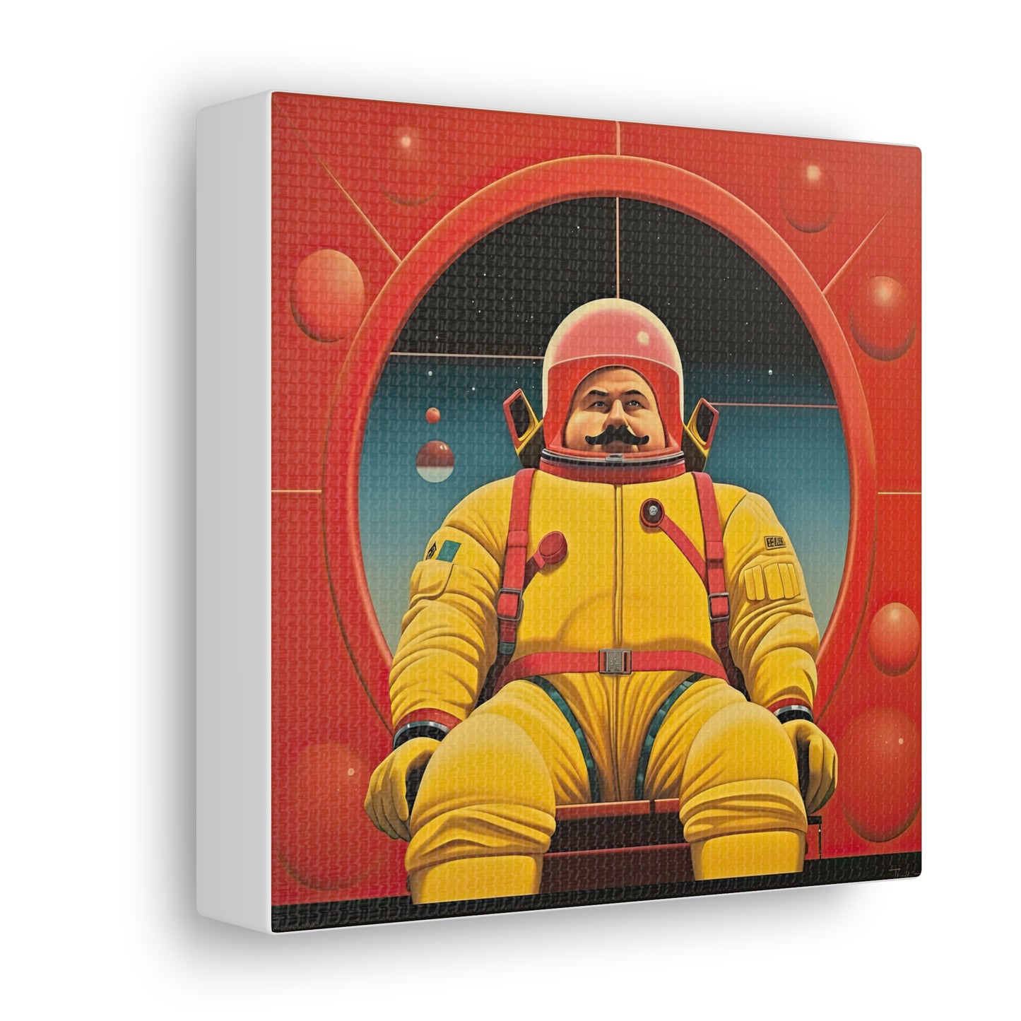Cosmic Contemplation - Canvas Gallery Wraps