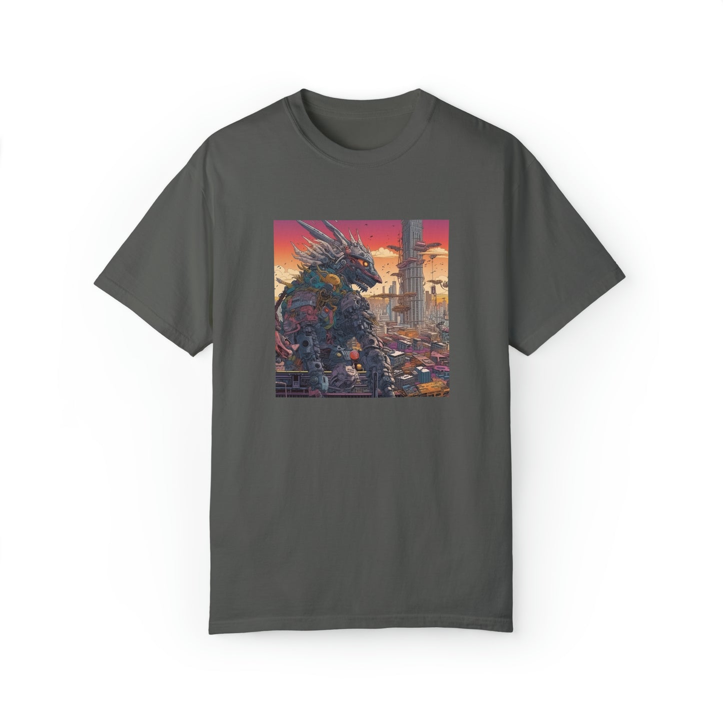 Mecha Godzilla - Unisex Garment-Dyed T-shirt