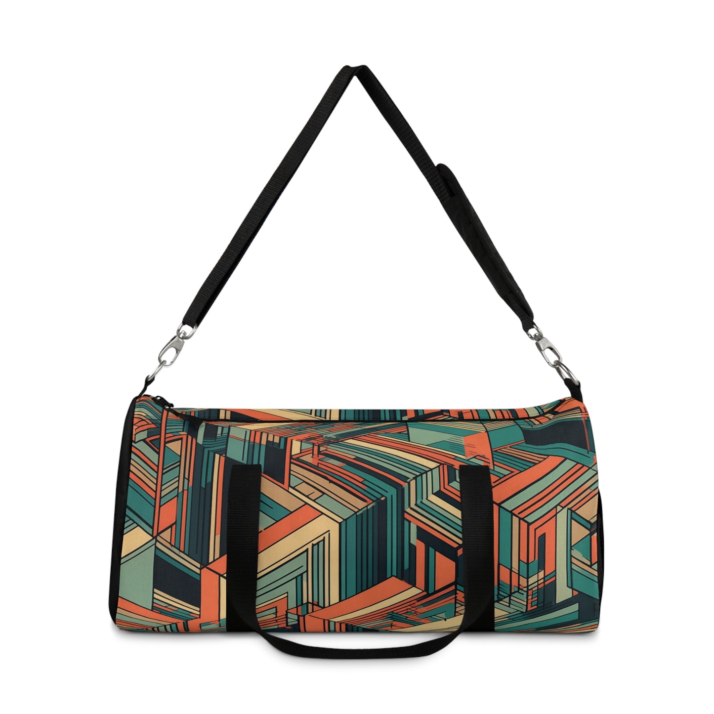 Cyberpunk Abstract Duffel Bag