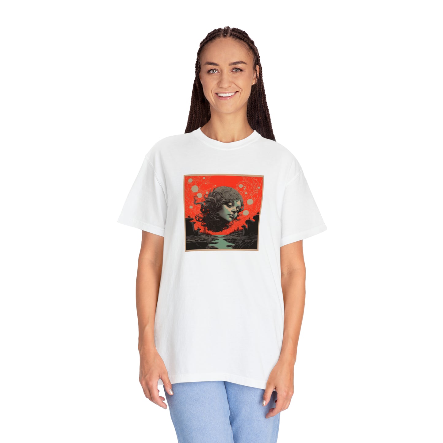 Dreamscape Reverie - Unisex Garment-Dyed T-shirt