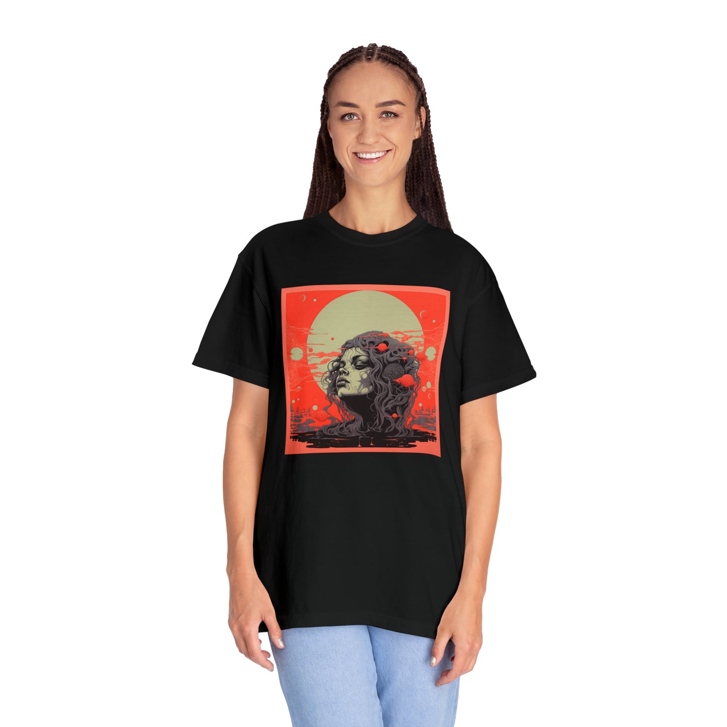 Lunar Enchantment - Unisex Garment-Dyed T-shirt