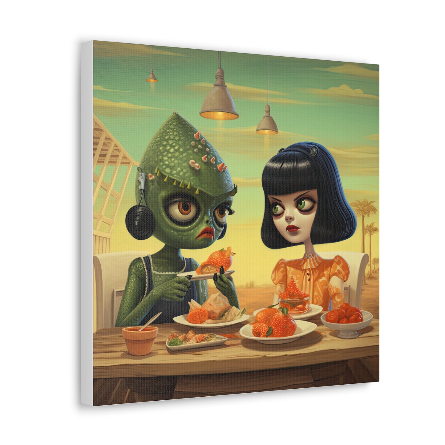 Arkansas Food Fiesta - Canvas Gallery Wraps