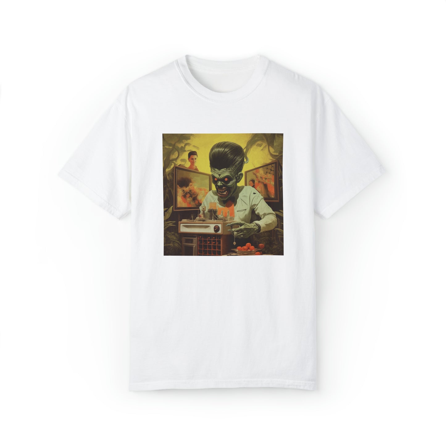 Backyard Tinkering - Unisex Garment-Dyed T-shirt