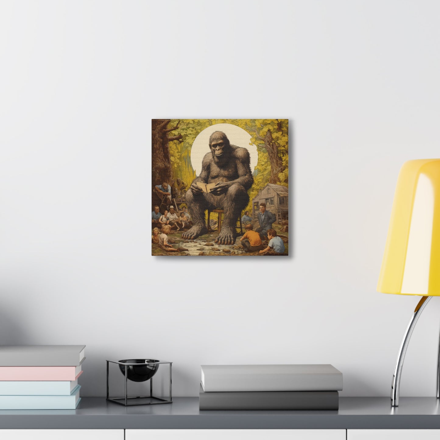 Bigfoot's Storytime Extravaganza - Canvas Gallery Wraps