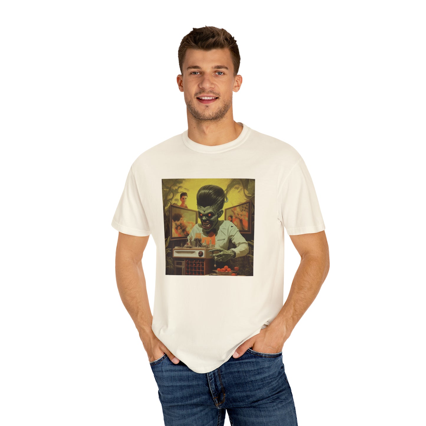 Backyard Tinkering - Unisex Garment-Dyed T-shirt