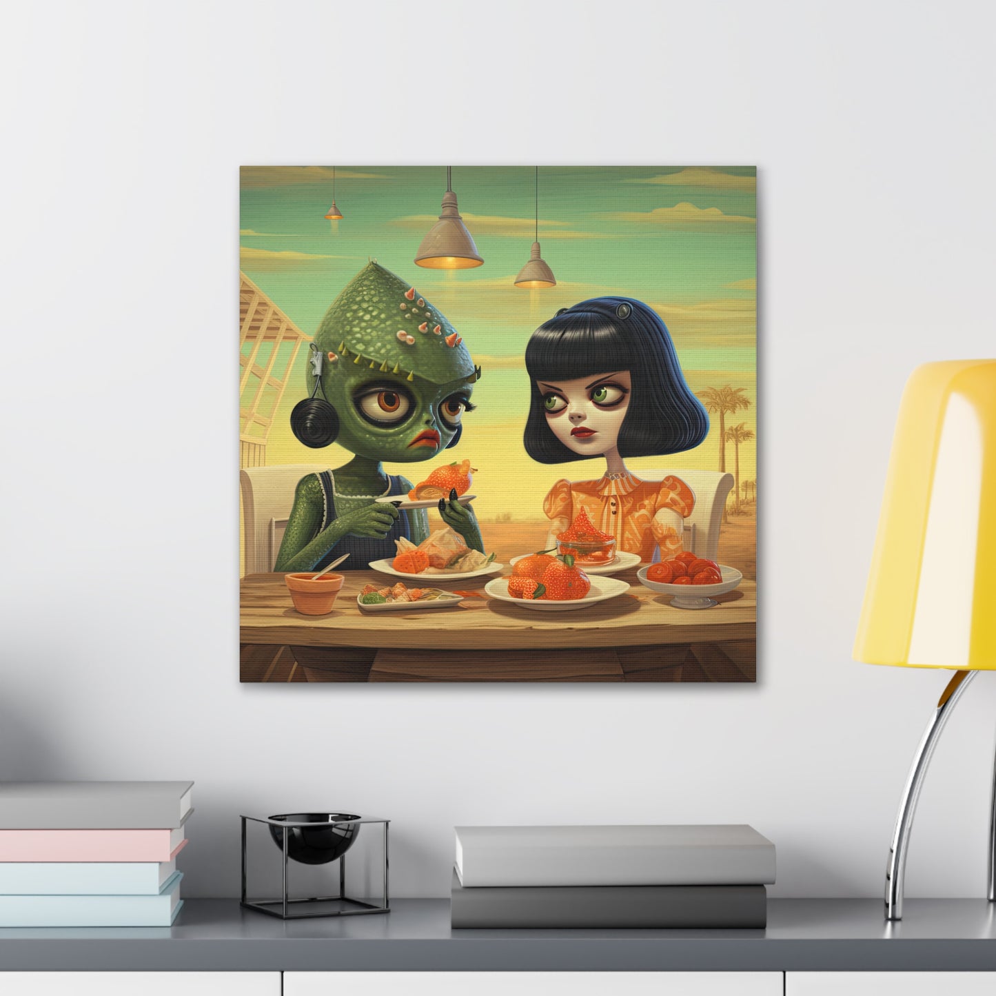 Arkansas Food Fiesta - Canvas Gallery Wraps