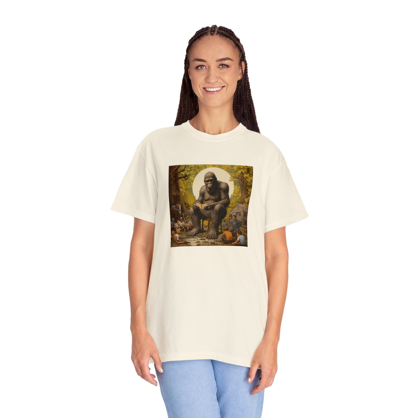 Bigfoot's Storytime Extravaganza - Unisex Garment-Dyed T-shirt
