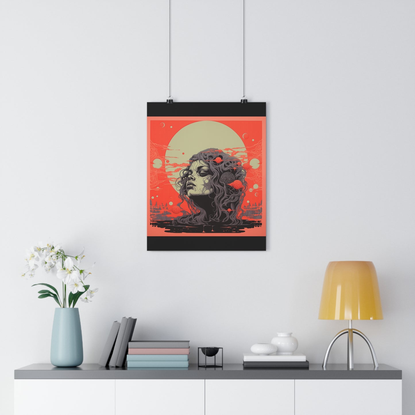 Lunar Enchantment. - Giclée Art Print