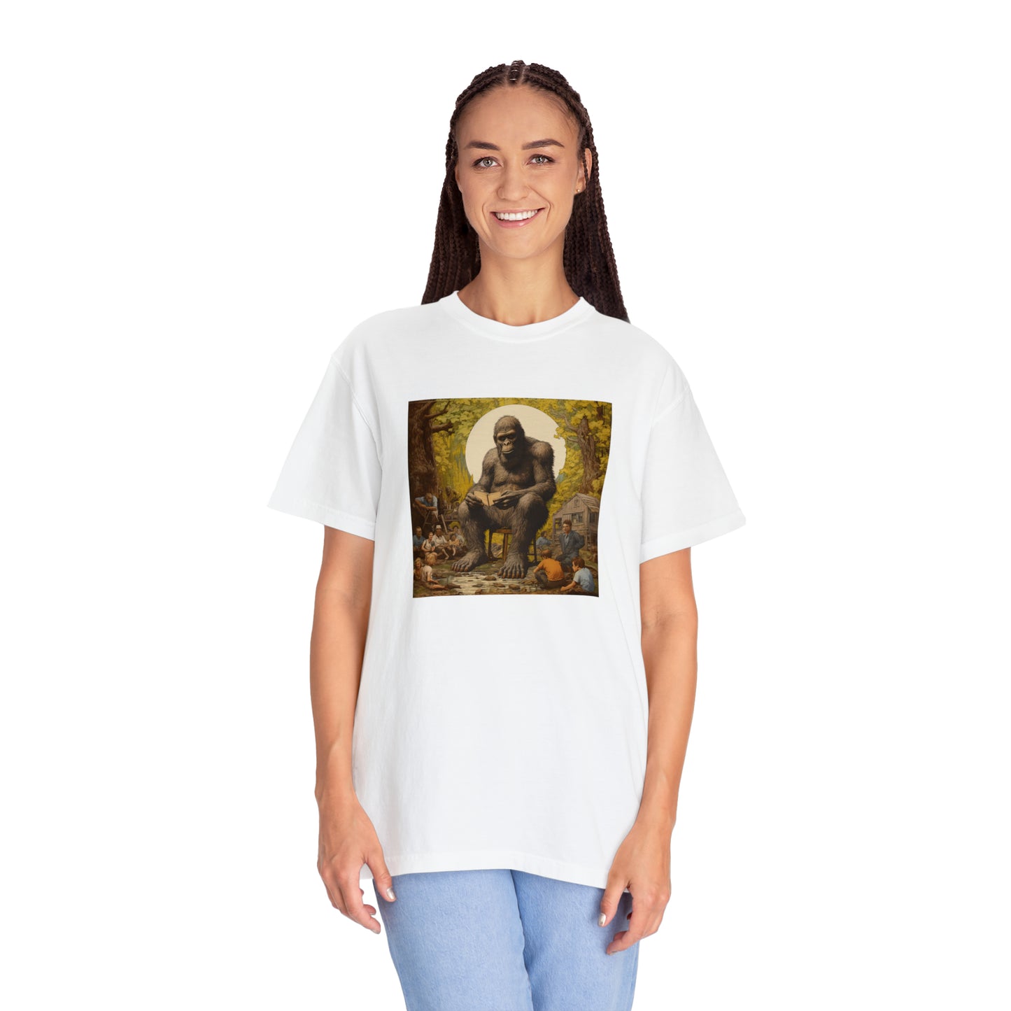 Bigfoot's Storytime Extravaganza - Unisex Garment-Dyed T-shirt