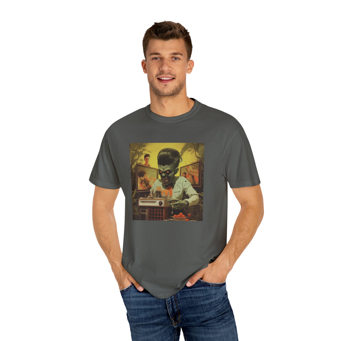 Backyard Tinkering - Unisex Garment-Dyed T-shirt