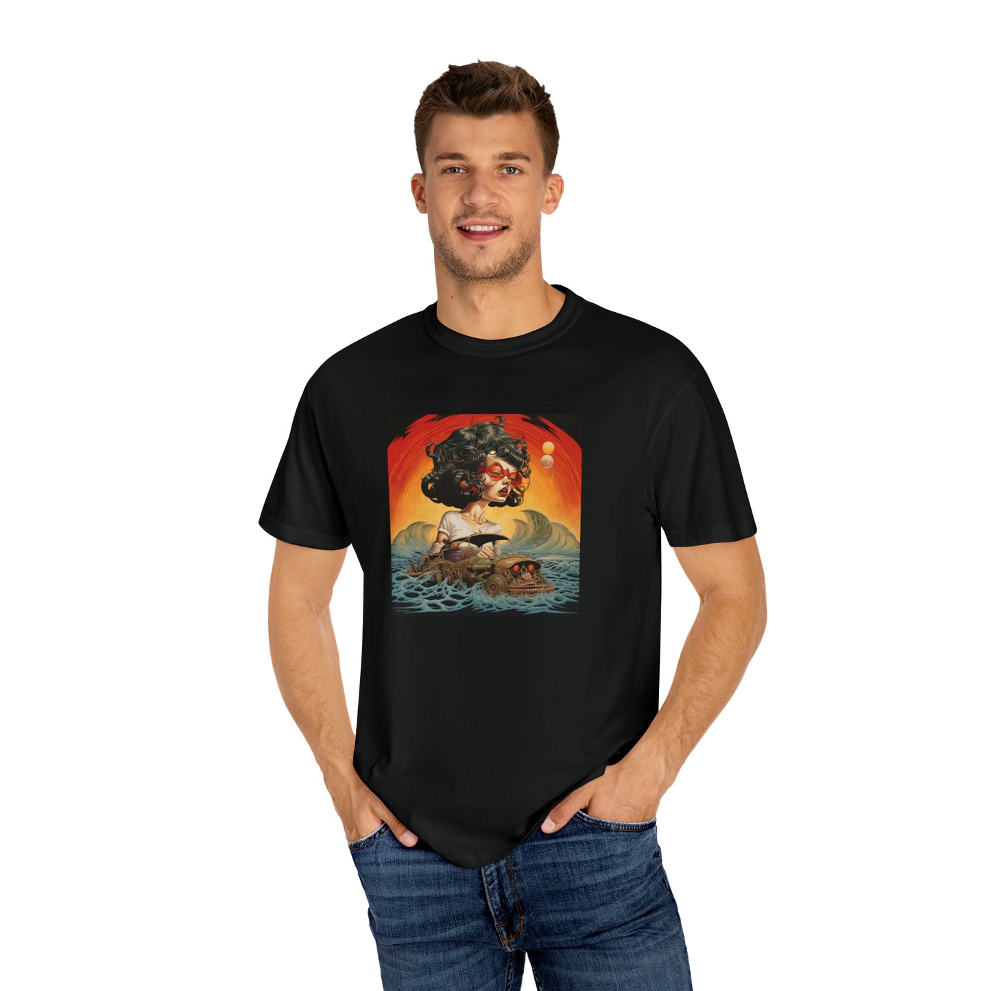 Underwater Wonders - Unisex Garment-Dyed T-shirt