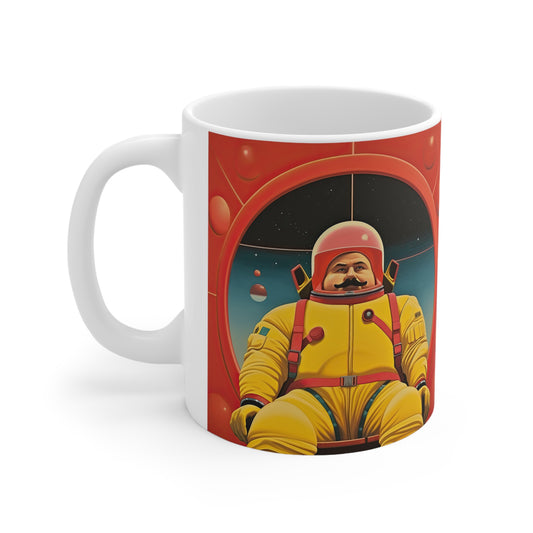 Cosmic Contemplation - Ceramic Mug 11oz