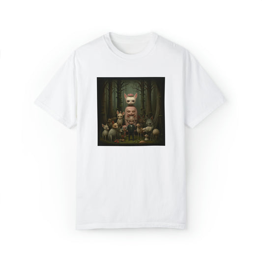 Enchanted Woodland Gathering - Unisex Garment-Dyed T-shirt