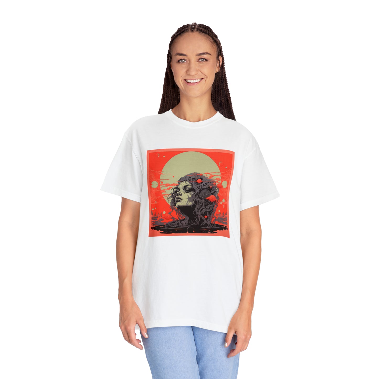 Lunar Enchantment - Unisex Garment-Dyed T-shirt
