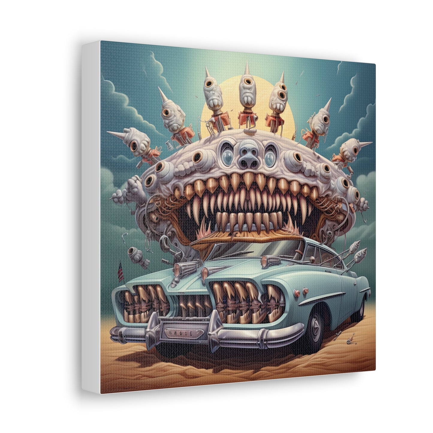 Toothed Terror Canvas Print Canvas Gallery Wraps