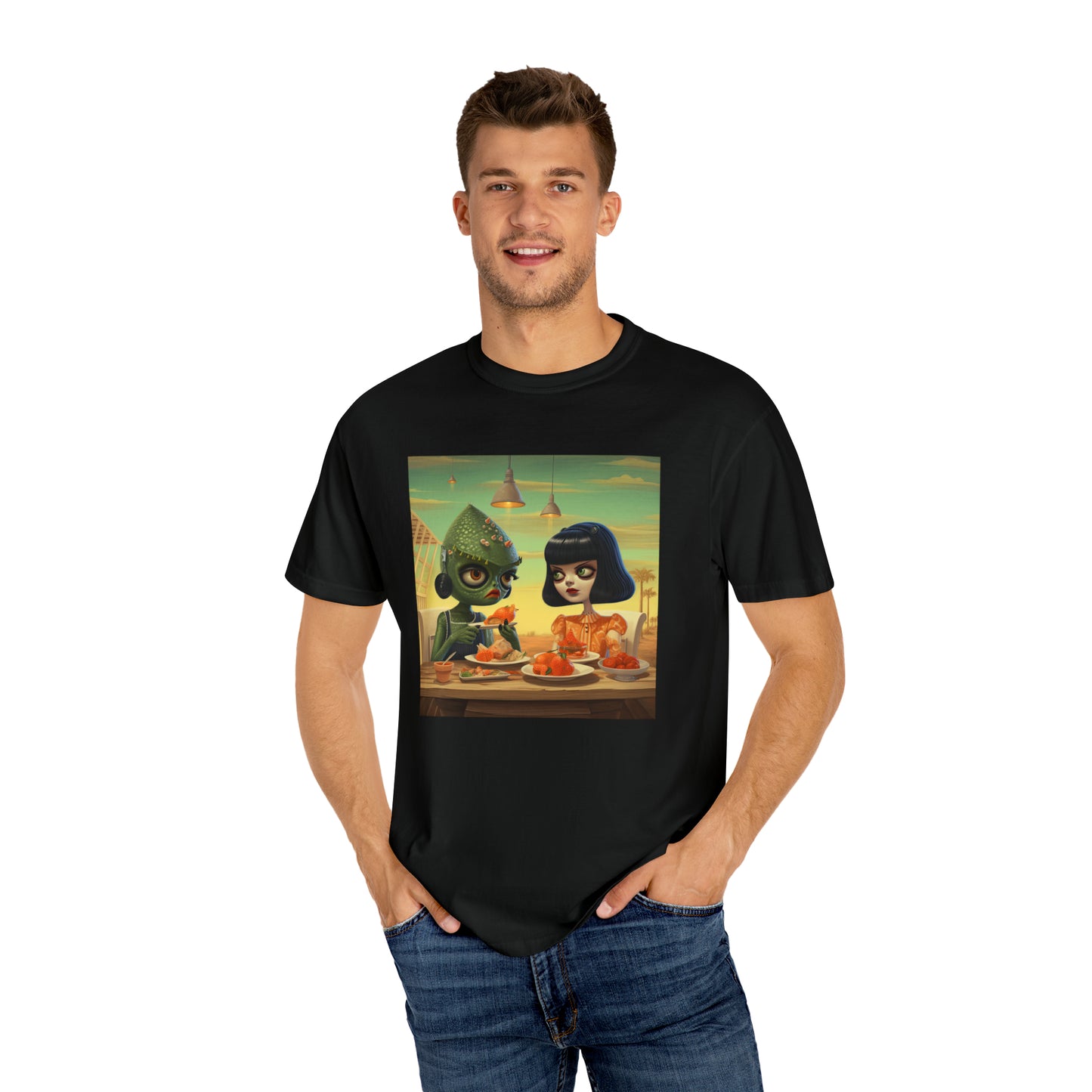 Arkansas Food Fiesta - Unisex Garment-Dyed T-shirt