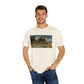 A Monster Chase in the Countryside - Unisex Garment-Dyed T-shirt