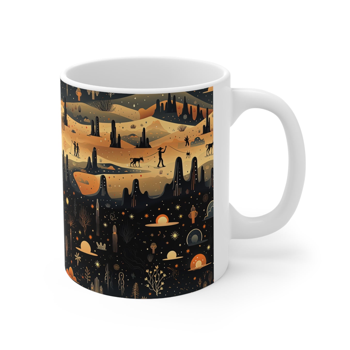 Cowboys and Aliens - Ceramic Mug 11oz