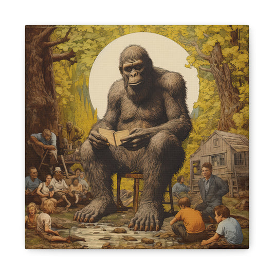 Bigfoot's Storytime Extravaganza - Canvas Gallery Wraps