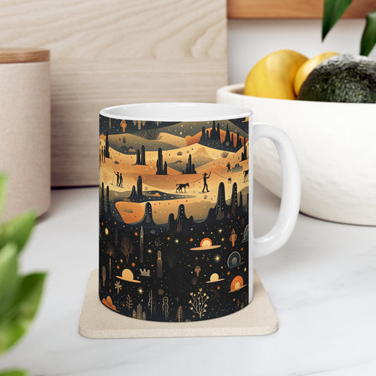 Cowboys and Aliens - Ceramic Mug 11oz