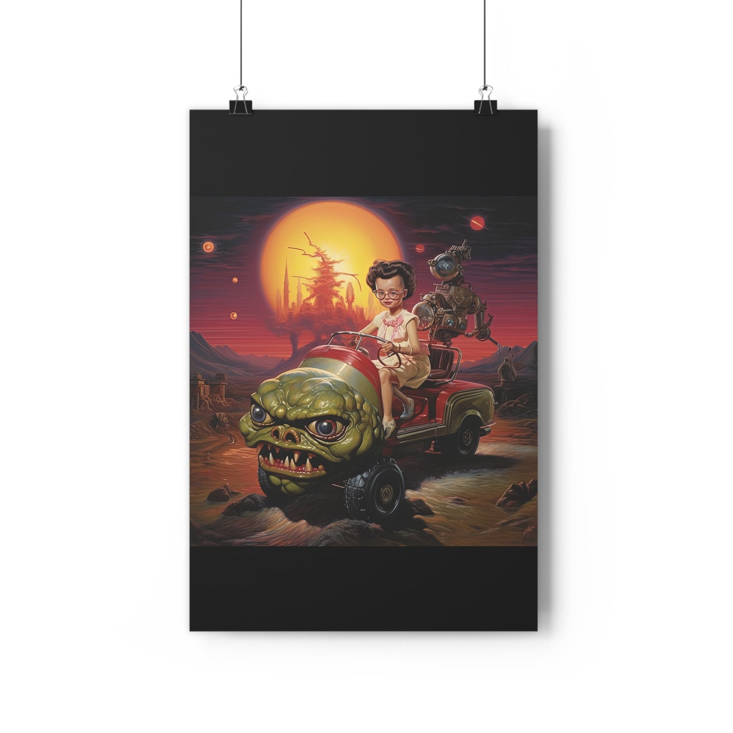 Goblin Buggy Joyride - Giclée Art Print