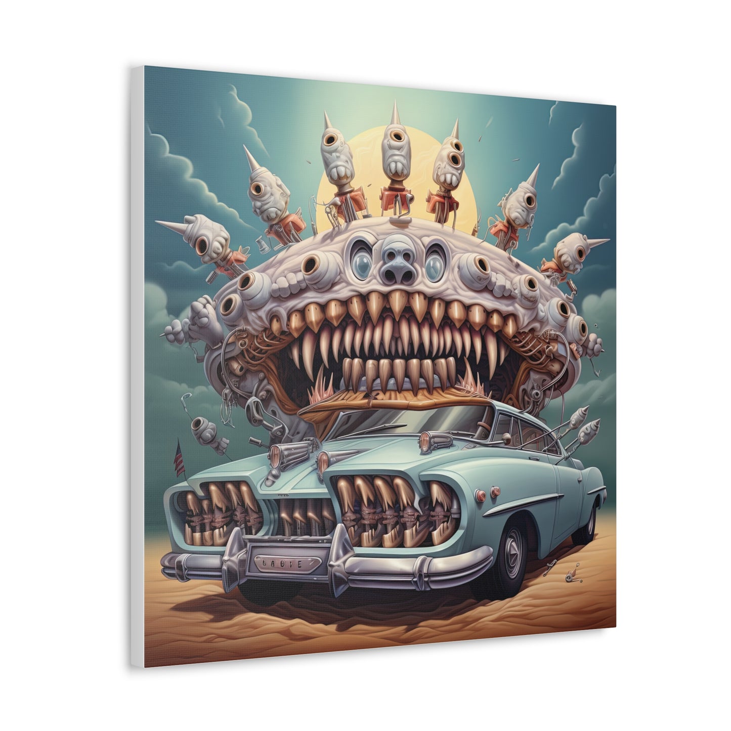 Toothed Terror Canvas Print Canvas Gallery Wraps