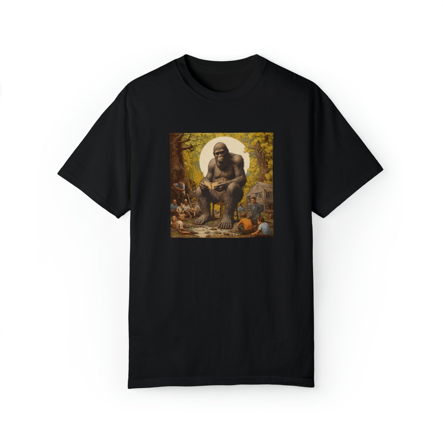 Bigfoot's Storytime Extravaganza - Unisex Garment-Dyed T-shirt
