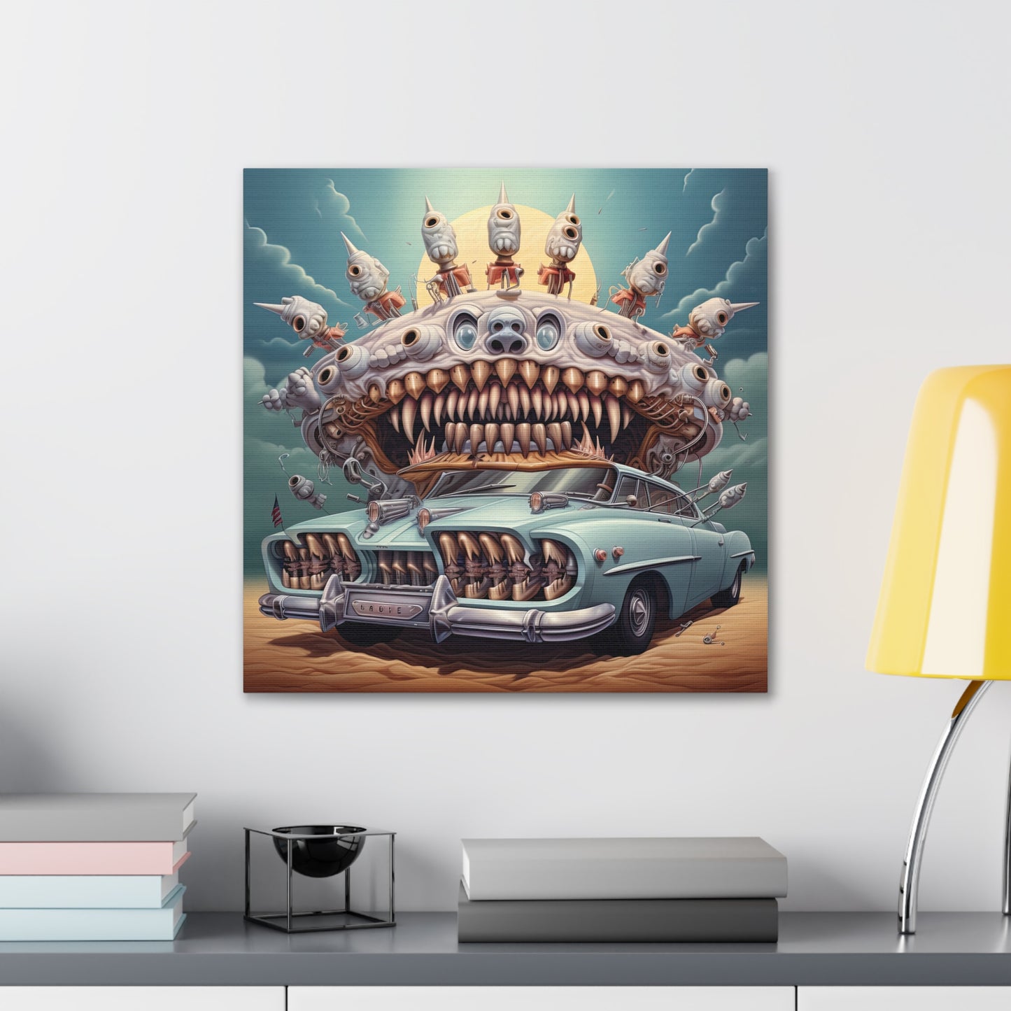 Toothed Terror Canvas Print Canvas Gallery Wraps