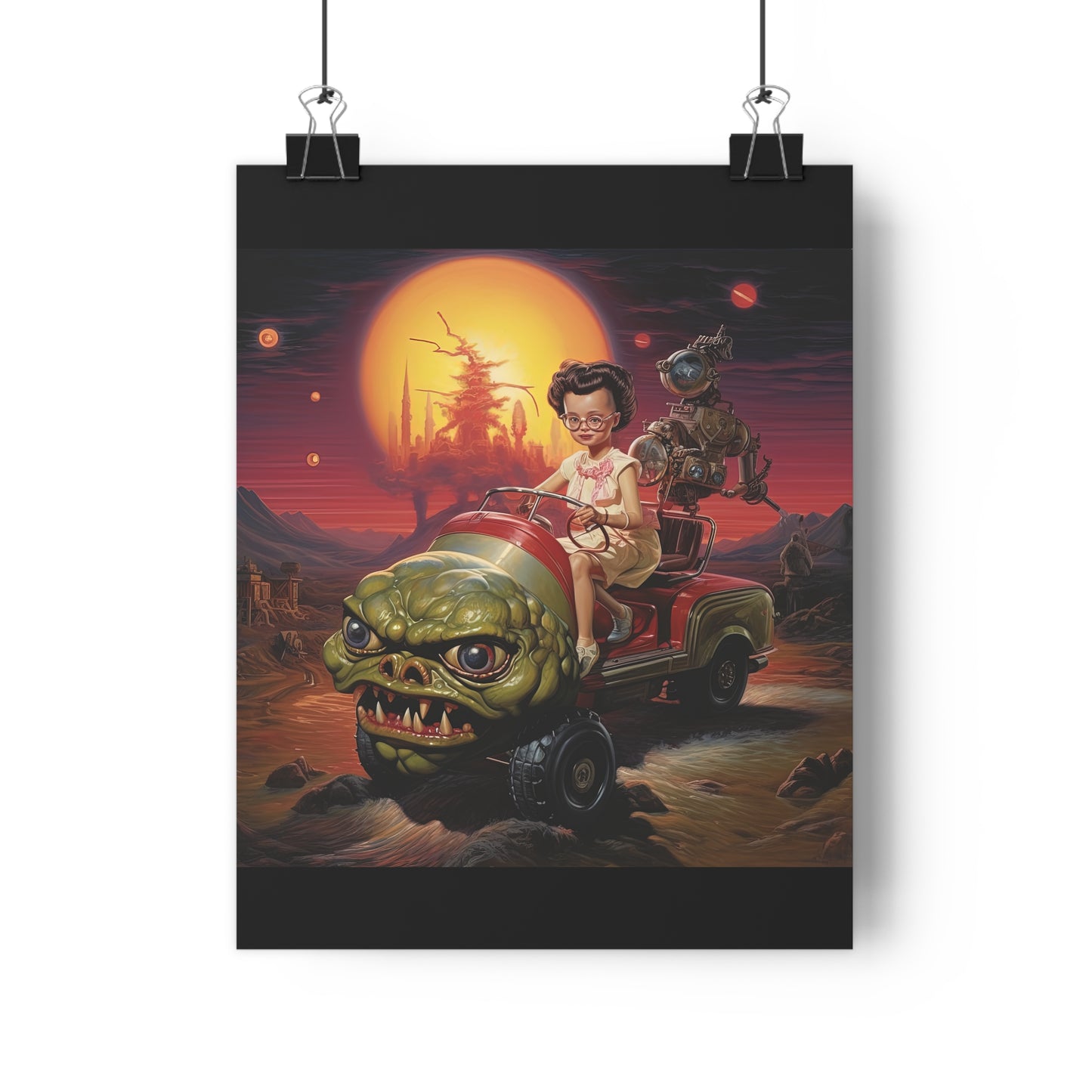 Goblin Buggy Joyride - Giclée Art Print